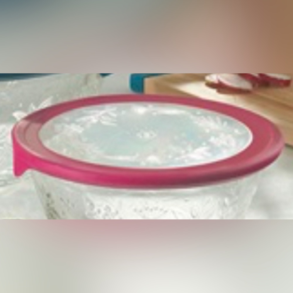 Princess house wildflower replacement lid for small serving bowl